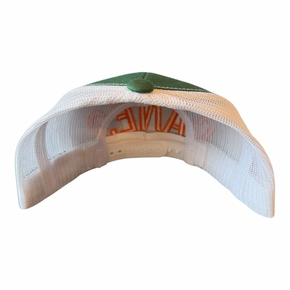NCAA MIAMI “CANES” SNAPBACK TWILL TRUCKER CAP